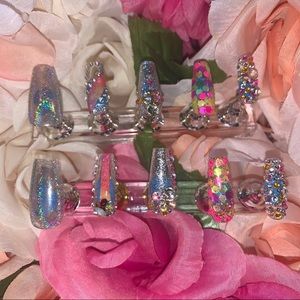 luxury Press On Nail Set “KandyGurl” !!